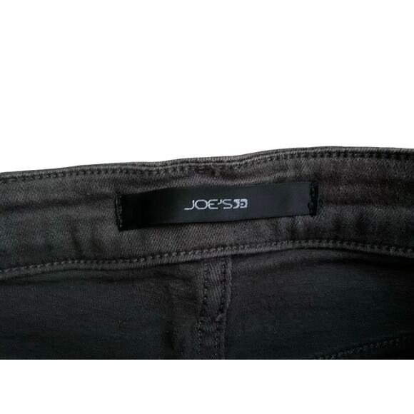 JOES JEANS Womens Size W24 24 Gray Coated Denim The Skinny Jeans 31" Inseam - Picture 6 of 7